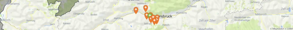 Map view for Pharmacies emergency services nearby Inzing (Innsbruck  (Land), Tirol)